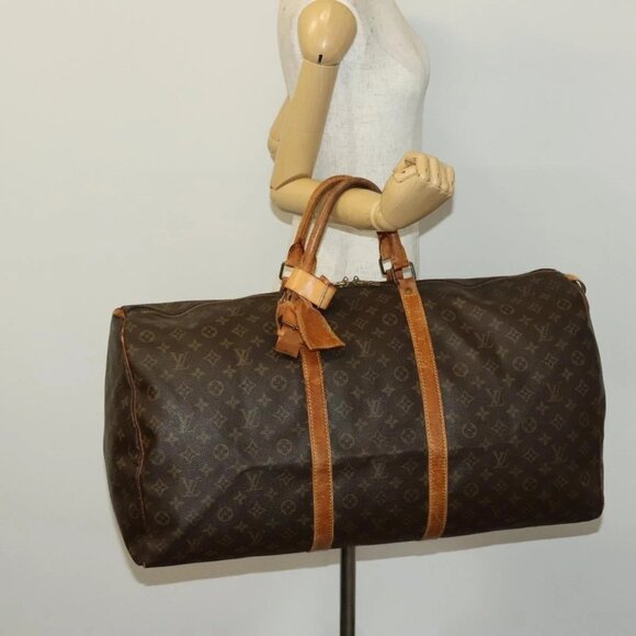 LOUIS VUITTON Monogram Keepall 60 Boston Bag - Picture 14 of 16
